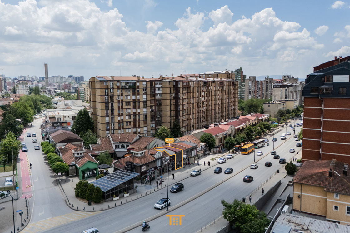 Lokali 60m² për #SHITJE në Dardani
